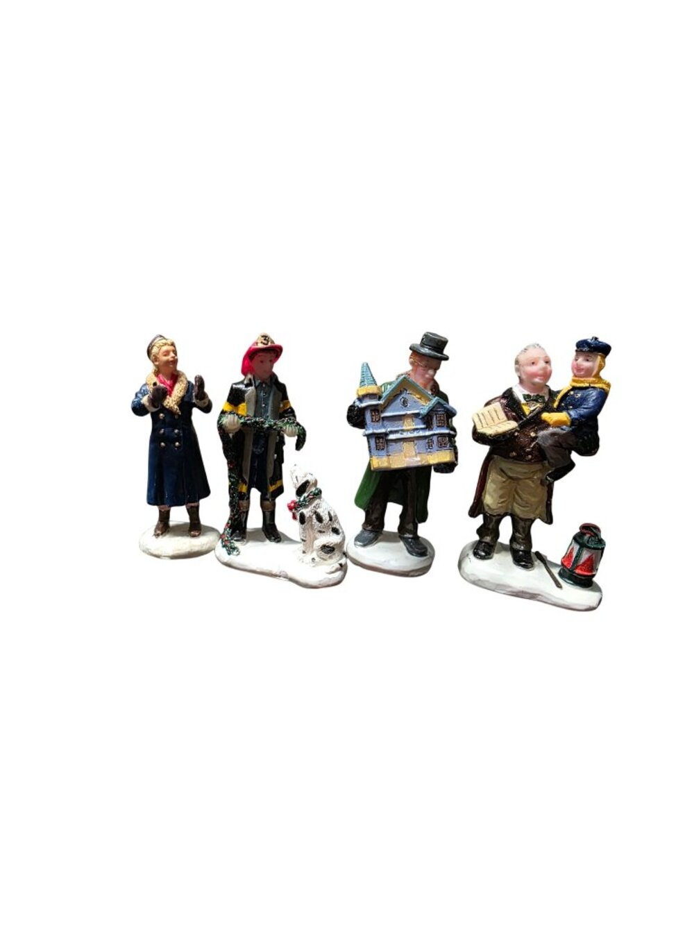 Lemax Village Collection "Townsfolk" or "Village People" Lot of 4